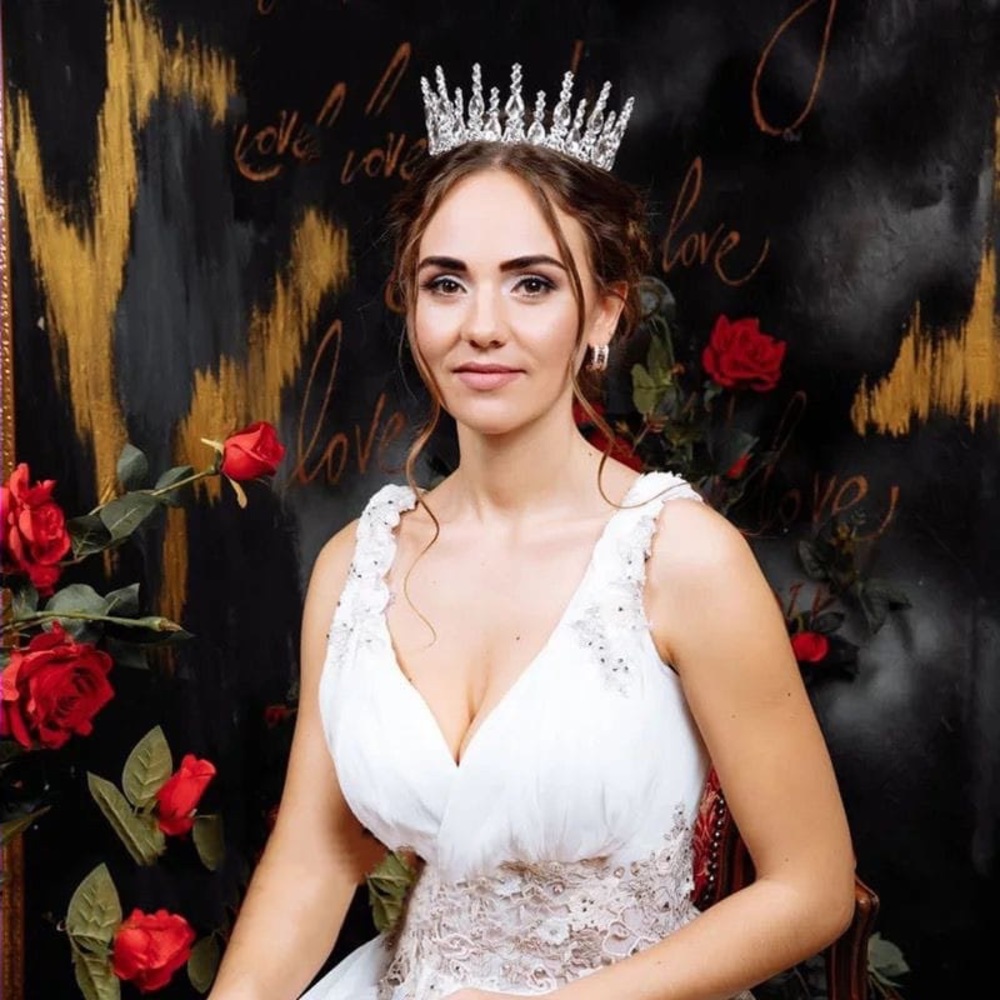 Trendy Crystal Rhinestone Luxury Crown